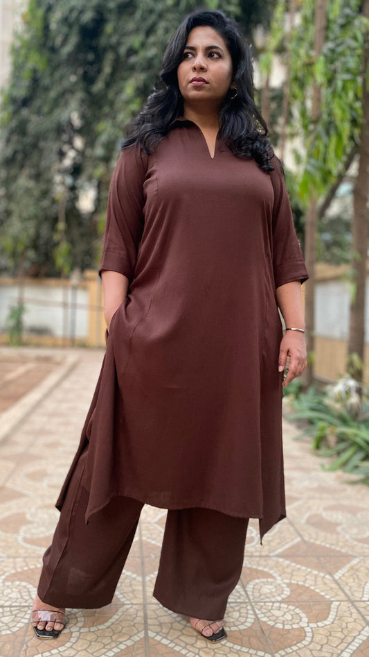 ZOYA - SET - DEEP BROWN - Soft Cotton