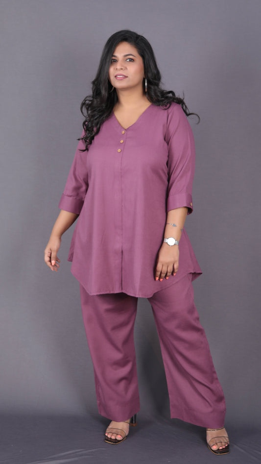 AMARA cords - Soft Cotton - Purple