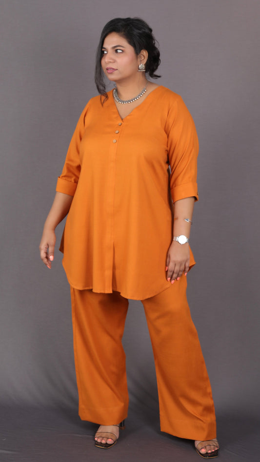 AMARA cords - Soft Cotton - Tangerine Orange