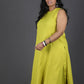 Eshana - 2 pc set - Soft cotton - Lime Green