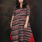 ANNA - SET - BLACK IKKAT COTTON