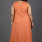 Eshana - 2 pc set - Soft cotton - Orange