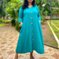 Meera - DRESS OR SET - RAMA GREEN - Soft Cotton