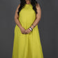 Eshana - 2 pc set - Soft cotton - Lime Green