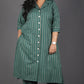BOSSBABE cords - GREEN - Thread work COTTON