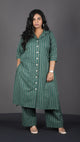BOSSBABE cords - GREEN - Thread work COTTON