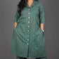 BOSSBABE cords - GREEN - Thread work COTTON