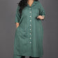 BOSSBABE cords - GREEN - Thread work COTTON