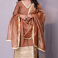 Naaz - 3pc set - crape silk - Brown