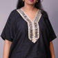 Sukoon - 2pc set - crape silk - Black