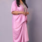 Sukoon - 2pc set - crape silk - Pink