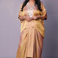 Sukoon - 2pc set - 2 tone Premium satin - Gold