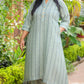 Sarah co ords - Green - Digital printed cotton