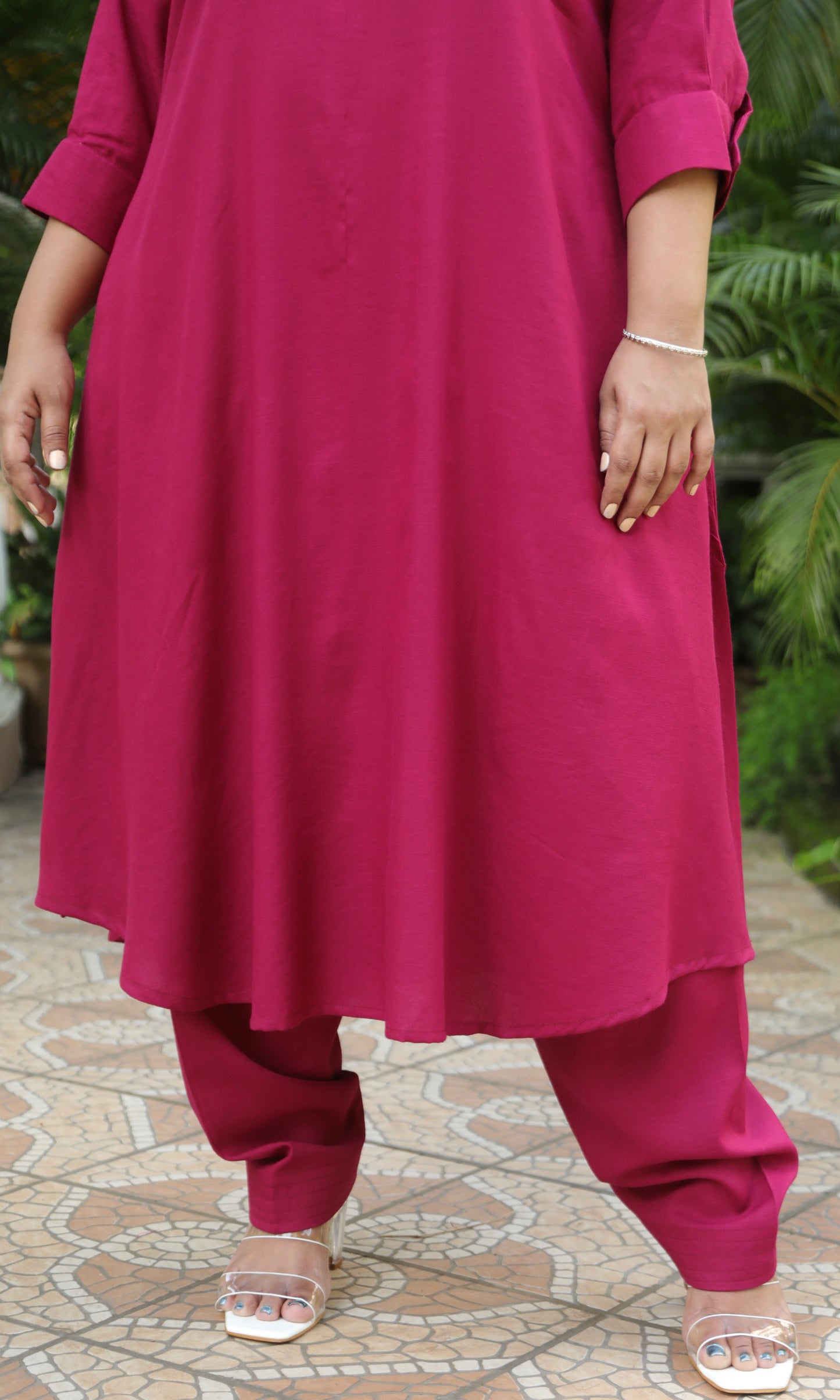 REVA co ords - Majenta - Soft Cotton