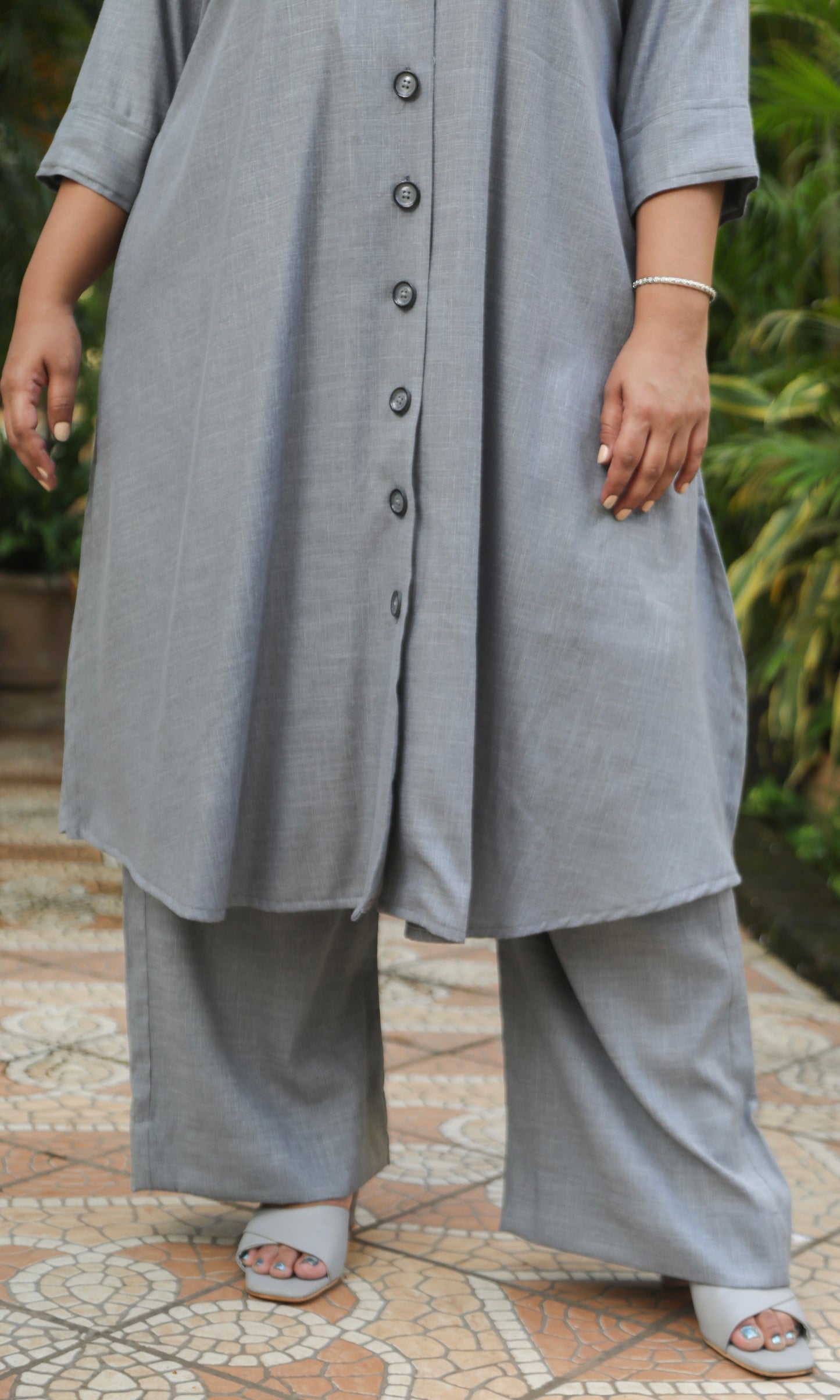 BOSS BABE co ords - GREY - Soft cotton