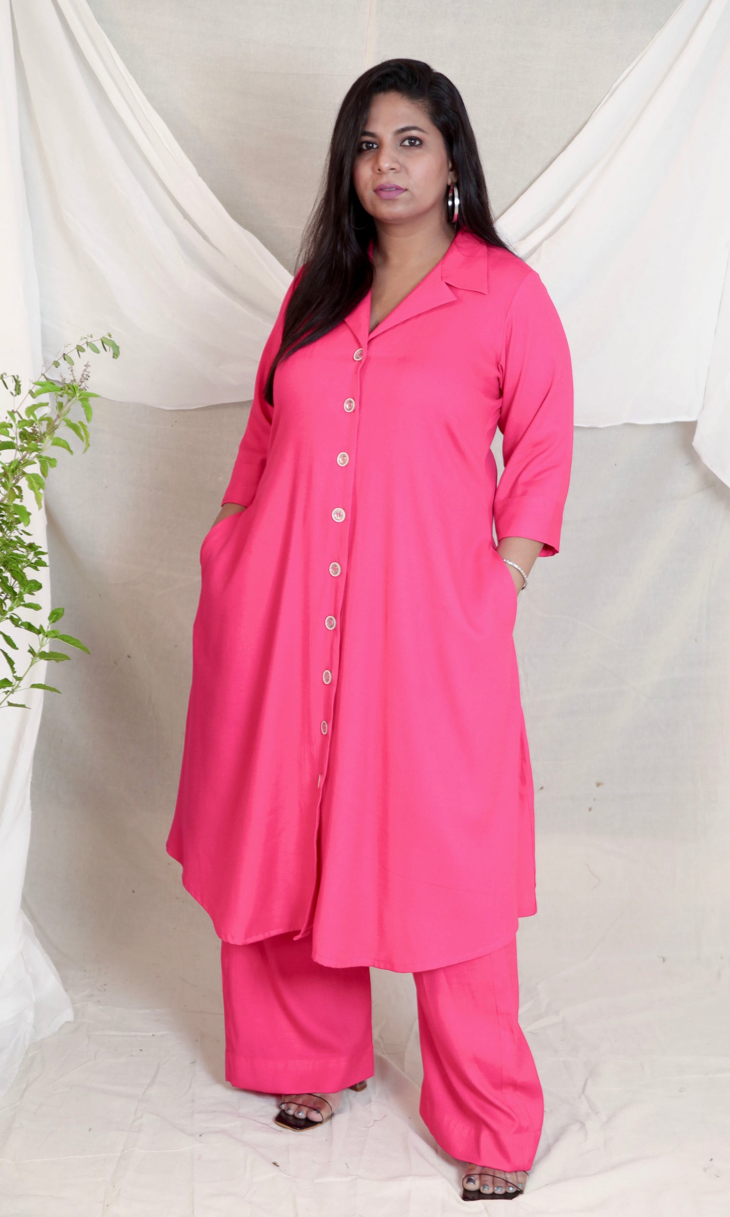 BOSS BABE co ords - PINK - Soft cotton