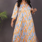 NYRA - Shirt Dress - Linen Satin - Yellow