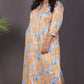 NYRA - Shirt Dress - Linen Satin - Yellow