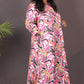 NYRA - Shirt Dress - Linen Satin - PINK