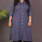 BOSSBABE cords - BLUE - Thread work COTTON
