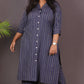 BOSSBABE cords - BLUE - Thread work COTTON