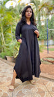 RimJhim - DRESS - BLACK - Soft Cotton