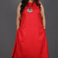 Eshana - 2 pc set - Soft cotton - Red