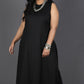 Eshana - 2 pc set - Soft cotton - Black