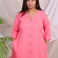 Meera - Co Ord set - Baby Pink - Soft Cotton