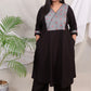 KHUSHI - kurta - BLACK - Soft Cotton