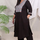 KHUSHI - kurta - BLACK - Soft Cotton