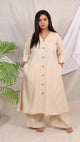 Meera - Co Ord set - Beige - Soft Cotton