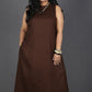 Eshana - 2 pc set - Soft cotton - Brown