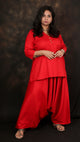 JUGNU - Co Ord Set - RED - SOFT COTTON