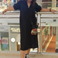 ANYA -  SHIRT DRESS -  BLACK