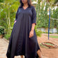 RimJhim - DRESS - BLACK - Soft Cotton