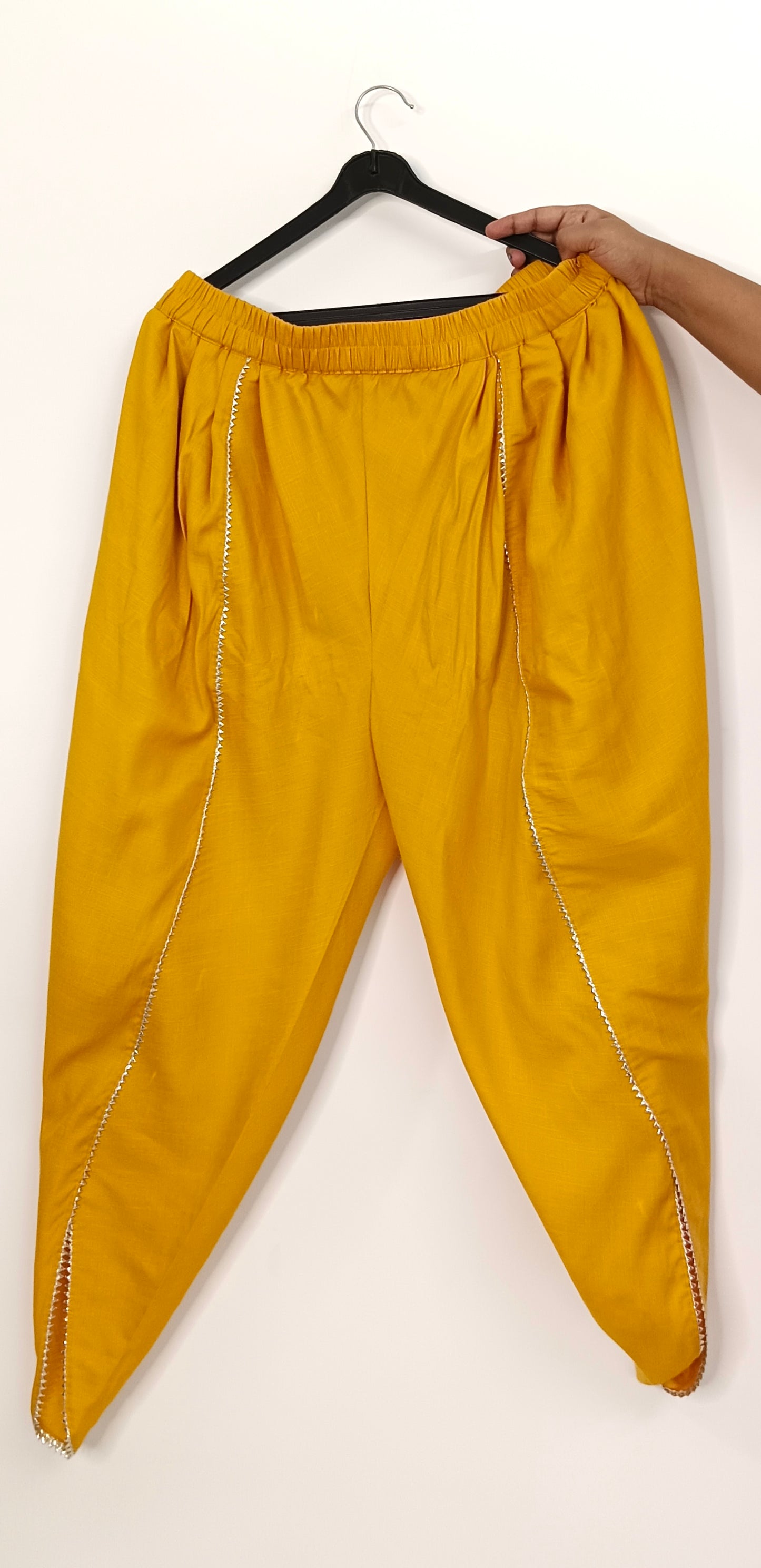 KULFI - YELLOW ( soft cotton ) Buy only kurta or full set