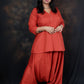 JUGNU - Co Ord Set - RUST - SOFT COTTON