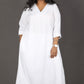 SUHANI - Full Set - soft cotton - Pure White + Mul dupatta optional