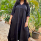 RimJhim - DRESS - BLACK - Soft Cotton