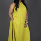 Eshana - 2 pc set - Soft cotton - Lime Green