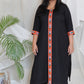 KAJOL - Kurta - soft cotton - BLACK