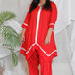 NORAH - CO ORDS - RED - soft cotton