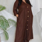 Meera - Co Ord set - BROWN - Soft Cotton