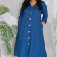 Meera - Co Ord set - MIDNIGHT BLUE - Soft Cotton