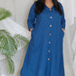 Meera - Co Ord set - MIDNIGHT BLUE - Soft Cotton