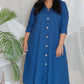 Meera - Co Ord set - MIDNIGHT BLUE - Soft Cotton