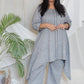ZINTA - CO ORD SET - JAQUARD COTTON - BLACK