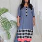SACHI - Kurta - soft cotton - GREY