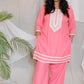 KARINA - CO ORDS - soft cotton - BABY PINK